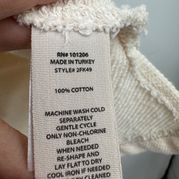 Soft Surroundings Mock-Neck Knit Pullover Sweater Tunic Cream size Medium Ivory - Picture 6 of 9